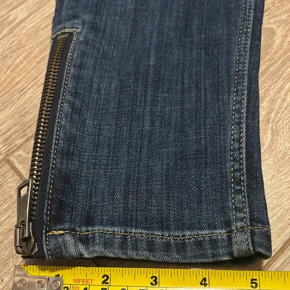 BURBERRY BRIT ZIP LEG SKINNY JEANS 29 - Picture 6 of 10